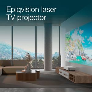 Epson 4K Laser Projector EH-LS800W – Ultra Short Throw Home Cinema