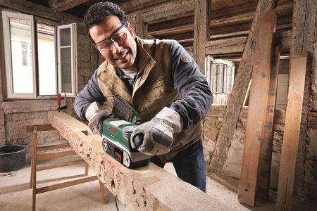 Bosch Belt Sander 710W – PBS 75 A, Carton Packaging
