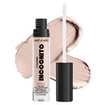 wet n wild, Megalast Incognito Full-Coverage Concealer, Seamless and Richly Pigmented, Buidable Medium-to-Full Coverage, Matte Finish, Nourishing and Hydrating Formula, with Shea Butter, Light Beige