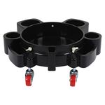 Rolling Bucket Dolly, Rolling Car Wash Dolly, Heavy Duty Rolling Dolly Auto Detailing Bucket Dolly with 5 Swivel Casters for Car Washing Detailing Smoother Maneuvering