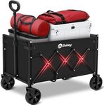 Sekey Wagon Cart with Wheels with 2