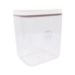 Gzsekken Rice Container 5kg Rice Storage Container Airtight Rice Dispenser with Lid and Measuring Cup Rice Box One-Click Pop-Up Design BPA Free Plastic Dry Food Bucket for Kitchen Grain,Beans, Flour