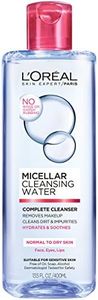 L'Oreal Paris Micellar Cleansing Water Complete Cleanser, Normal to Dry Skin, 13.5 fl. oz.