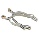 Korsteel Smooth Rowell Dressage Spurs, Ladies 30mm