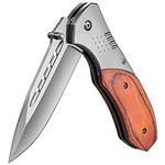 KEXMO Pocket Knife for Men - Wood H