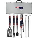 NFL New England Patriots 8 pc Tailgater BBQ Set