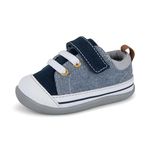 See Kai Run Unisex Baby Stevie Ii Inf First Walker Shoe, Blue Denim, 4.5 UK Child