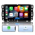 Eonon Android 10 Wireless CarPlay&Android Auto Car Stereo, Compatible with Chevrolet Chevy Silverado/GMC Sierra Yukon/Buick, 8‘’ Touch Screen Car Radio with GPS Navigation, Bluetooth 5.0, 2+32GB-Q80SE