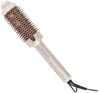 Remington Shine Therapy 1.75” Thermal Styling Brush, Ionic Ceramic Barrel with Argan Oil & Keratin Infusion, Anti-Frizz Volumizing Hair Styler, 5 Digital Heat Settings 300–420°F