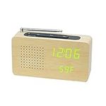 Retro Alarm Clock Radio, Vintage Al