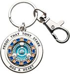 SalesOne LLC Marvel Iron Man Tony Has A Heart 3D Metal Key Chain