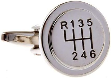 6 Stick Shift Automobile Cufflinks Car Racecar Sport Motor Vehicle Manual