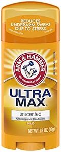 Arm & Hammer Ultra Max Advanced Anti-Perspirant & Deodorant, Invisible Solid, Unscented, 80ml (73.7 G) (Pack Of 6)