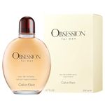 Calvin Klein Obsession Eau de Toilette for Men 200ml - Ambery Fragrance, Top notes: Bergamot, mandarin