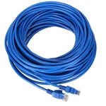 PrimeCables Blue Cat6 550MHz UTP RJ45 Ethernet Bare Copper Network Patch Cable 100ft