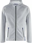 Falke Mens Coach Jacket Grey Heather SM One Size