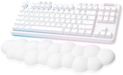 Logitech G Teclado G715 TKL mecanico Gaming (GX Blue clicky) con distribucion de Teclas QWERTY para España (tieneÑ)
