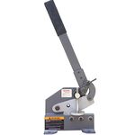 Kaka Industrial Sheet Metal Plate Shear, Solid Construction Mounting Type Metal Shear, High Precision Manual Hand Plate Shear (5 inch)