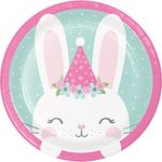 Bunny Party Dessert Plates, 24 ct