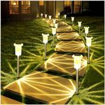 DenicMic Solar Lights Outdoor, 10 P