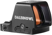 DALBINOWL TYTO-CR Multi-reticles Red Dot Sight for RMR Footprint 2.5 MOA Dot 40 MOA Circle Motion Awake Optic Reflex Sight w/Pic Mount
