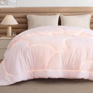 Bedsure Oversized King Duvet Insert,Down Alternative Comforter Extra Warmth