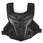 Motorcycle Body Armor Vest Dirt Bike Gear, Chest Protector Motocross Gear Motorcycle Chest Back Protector for Men Mountain Bike Protective Gear MTB Racing Off Road (1#)