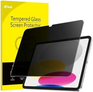 JETech Privacy Screen Protector for iPad (A16) 11th/10th Generation (2025/2022), Anti-Spy Tempered Glass Film