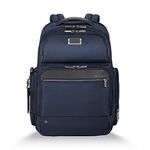 Briggs & Riley @Work Large Cargo Backpack, Navy, Fits up to 17" Laptop