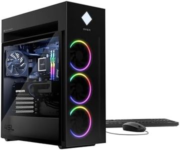 Omen 45L Gaming Desktop PC | GT22-3295ng | Intel Core Ultra 9 285K | 64 GB DDR5 RAM | 3 TB SSD | NVIDIA GeForce RTX 5090 (32 GB GDDR7) | Win11 | Flüssigkeitskühlung | Tower PC | Schwarz