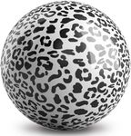 On The Ball Bowling KR Strikeforce Modern White Leopard 10lb Bowling Ball Made of Polyester (10)