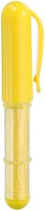 HARFINGTON Fabric Chalk Marker Tailors Liner Chalk Pen Style with Chalk Wheel Tip for Sewing Quilting & Crafts, Yellow