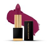 MyGlamm Manish Malhotra Soiree Creamy Matte Lipstick - 08 Empress (Pink Shade) | Long Lasting, Pigmented With SPF 30 & Vitamin E (4.2g)