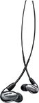 Shure SE846 Wired Sound Isolating Earphones Gen 2, Secure in-Ear Earbuds, High-End Professional Sound, Hi-Def Four Drivers, Upgraded Sound Filters, Durable Quality, Customizable Frequency - Graphite