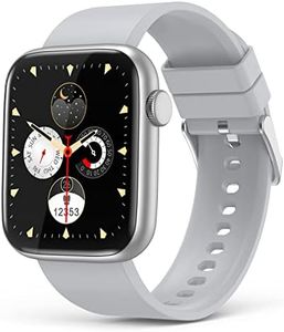 EarlySincere Smart Watches for Women Men, 1.9'' HD Full Touch Screen Fitness Tracker, IP67 Waterproof Smartwatch with Heart Rate, Blood Oxygen, Sleep Monitor for Android and iPhone