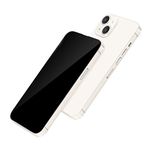 Perusha [Metallic] Metal Dummy Phone Display Model Compatible for Apple iPhone 13 Pro Max 13 Mini Non-Working Upgraded Metal Frame (13 White black Screen, Bumper Case)