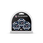 NFL Houston Texans 3 Pack Golf Chip Ball Markers