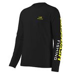 Bassdash Fishing T Shirts for Men UV Sun Protection UPF 50+ Long Sleeve Tee T-Shirt