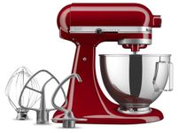 Kitchen Aid Tilt-Head Stand Mixer 4.5 Quart KSM85PBER, Empire Red by Kitchen Aid