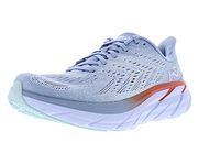 HOKA ONE ONE Women's Clifton 7 Running Shoe, Blue Fog/Plein Air, 10.5