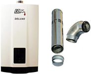 EZ Deluxe Tankless Water Heater - 3.4 GPM - Propane (LPG) Gas - Indoor Whole Home - Digital Display - FREE DIRECT VENT EXHAUST INCLUDED