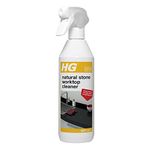 HG Natural Stone Kitchen Worktop Cleaner, Quartz Worktop Cleaner, Granite Worktop Cleaner & Marble Cleaner, Gentle Kitchen Cleaner & Kitchen Degreaser Spray - 500ml