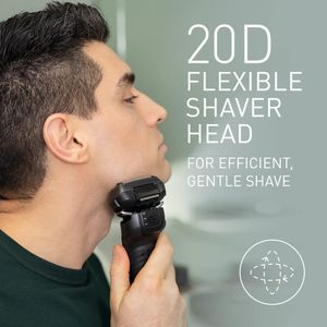 Panasonic 5-Blade Electric Shaver – Black, Wet & Dry