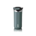 WACACO Octaroma Grande Vacuum Insulated Coffee Mug, Double-wall Stainless Steel Travel Tumbler With Drinking Lid, 15 fl oz (435ml), Blue