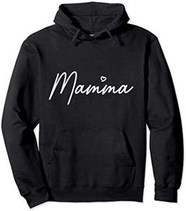 Femme Mamma Mignon Fête des Mères Cadeau En Italien Maman Sweat à Capuche