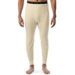 ColdPruf Authentic Dual Layer Wool Plus Blend Base Layer, Thermal Underwear Pant for Men in Tall Sizes, Oatmeal, X-Large Tall