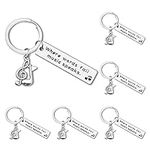 Music Gifts Keychain Where Words Fa