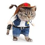 Meihejia Halloween Cat Cowboy Costu