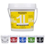 MEEDEN 6 Colors Acrylic Paint Set, Heavy Body, Gloss Finish, Extra-Large 1 L /33.8 oz Non-Toxic Rich Pigments, Studio Professional Artist Acrylic Paint for Adults on Canvas,Wall,Wood,Stone Painting