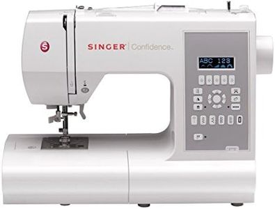 Singer 7470 Confidence Sewing Machine, White
